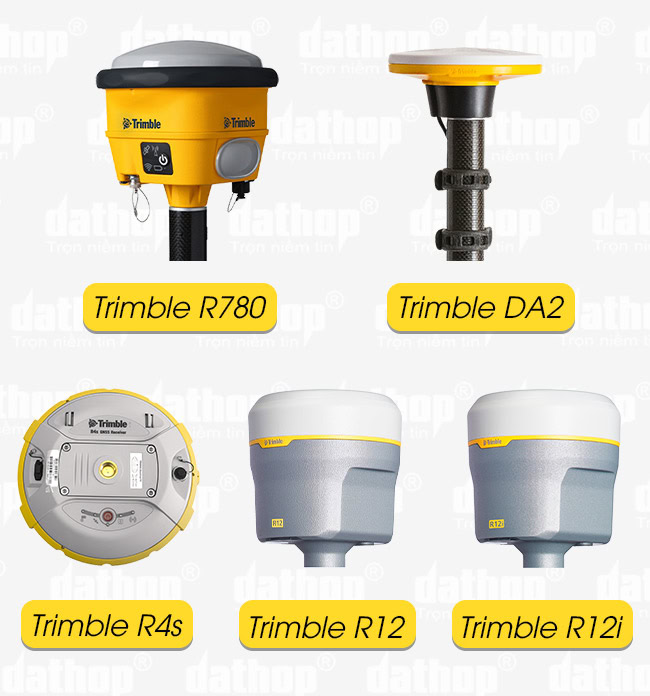 Các dòng máy đo GNSS RTK chất lượng cao hãng Trimble.