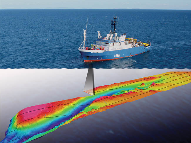 Lợi ích công nghệ Multibeam trong khảo sát đa phổ