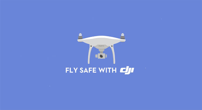 DJI Fly Safe là một chức năng của DJI cung cấp dữ liệu an toàn bay.