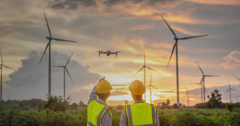 Máy bay không người lái (UAV) kiểm tra tuabin gió bằng cách nào?