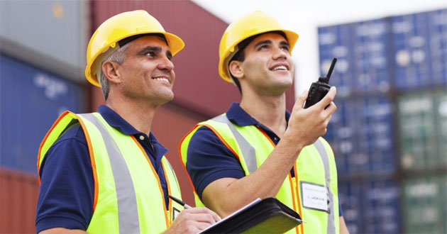 Máy bộ đàm được ứng dụng trong công tác liên lạc, truyền tín hiệu