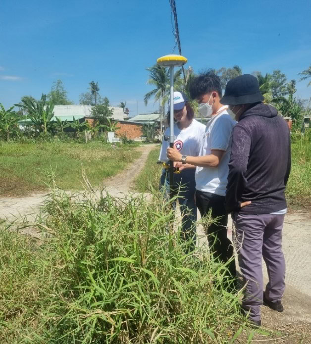 Cách máy định vị GNSS RTK ứng dụng để đo đạc địa chính