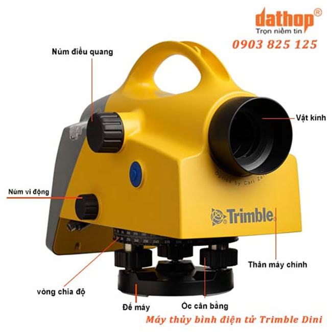 Máy thủy bình điện tử Trimble Dini.
