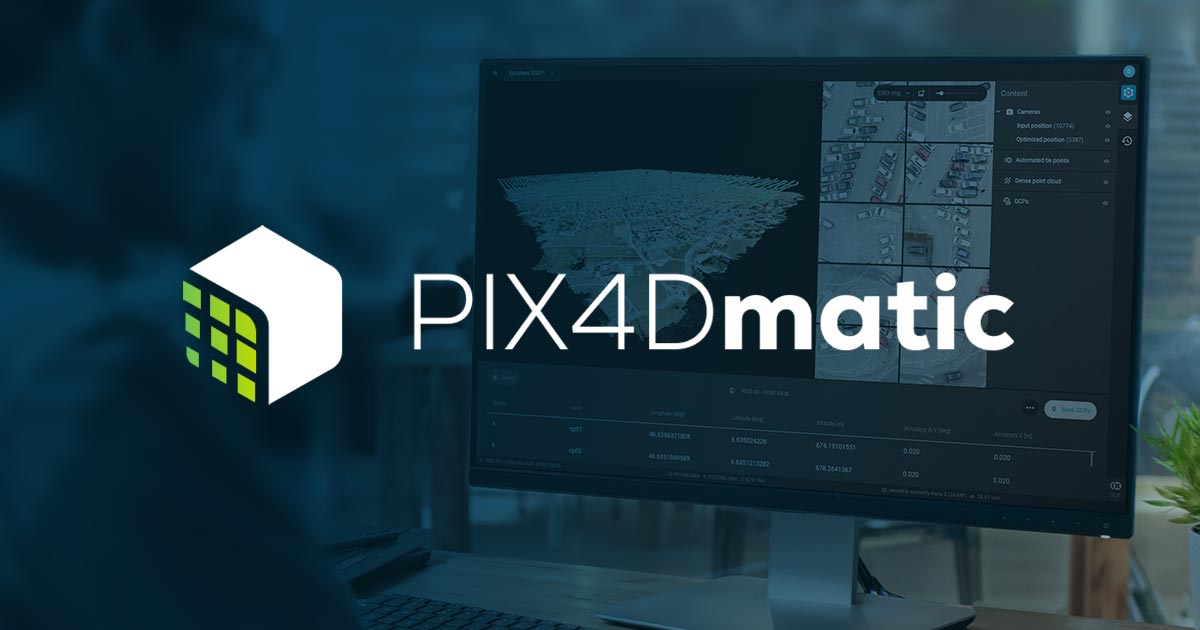 Phần mềm xử lý ảnh UAV PIX4Dmatic