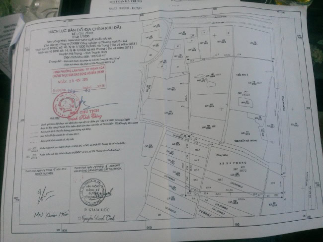 Quy phạm thành lập bản đồ địa chính tỷ lệ 1:200, 1:500, 1:1000, 1:2000, 1:5000 và 1:10000