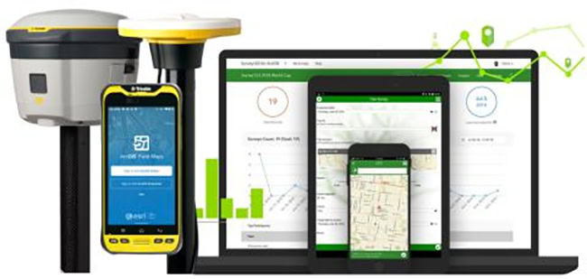 Trimble đã cung cấp cho người dùng Esri ArcGIS quy trình thu thập dữ liệu GIS với độ chính xác cao.