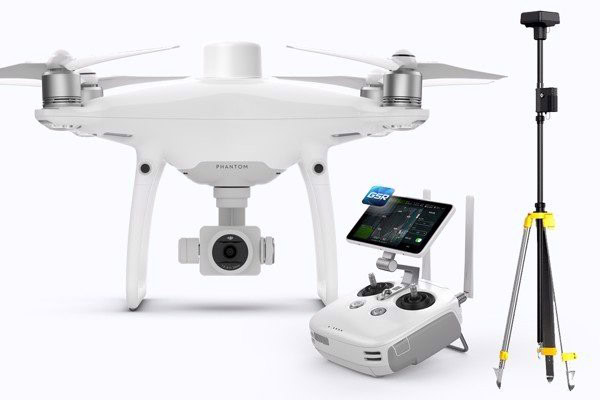 Trọn bộ Phantom 4 RTK (Máy bay, Điều khiển, trạm Base)