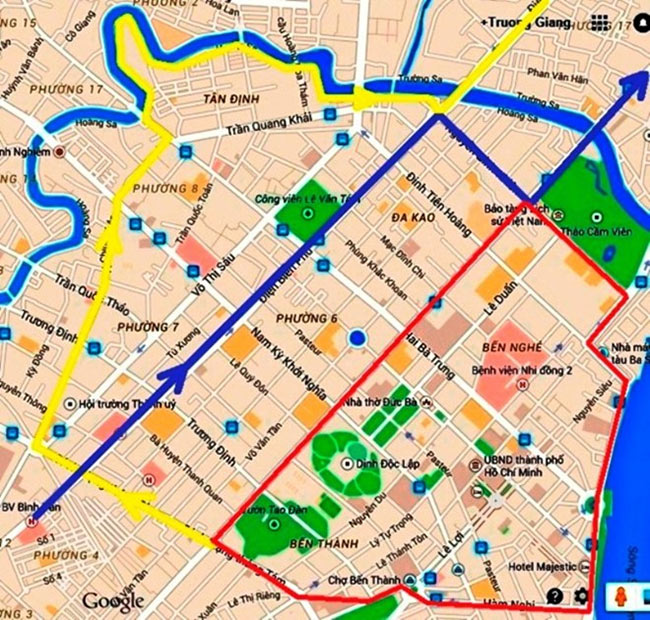 Ứng dụng của GIS trong giao thông giúp phân tích, đánh giá tình hình giao thông.