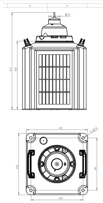 Đèn Báo Hiệu Hàng Hải GISMAN GISMAN GSC-5-ES