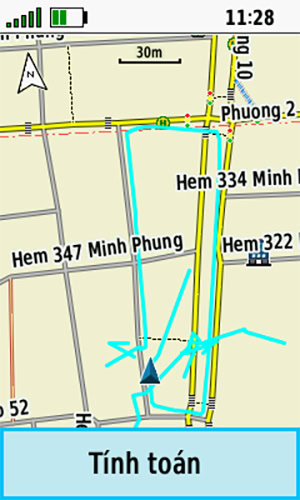 Hướng dẫn đo diện tích trên máy GPS Garmin GPSMAP 79s