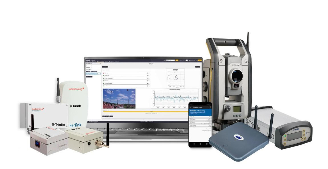 Hệ sinh thái giải pháp quan trắc toàn diện 24/7 - Trimble Monitoring