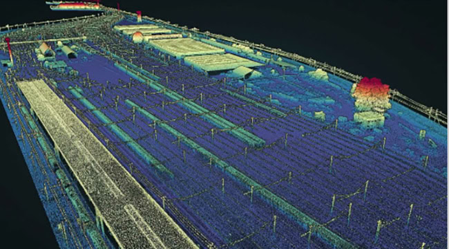 Kết quả của Lidar UAV Yellowscan VX20 của CDGI tại công trình Railway.