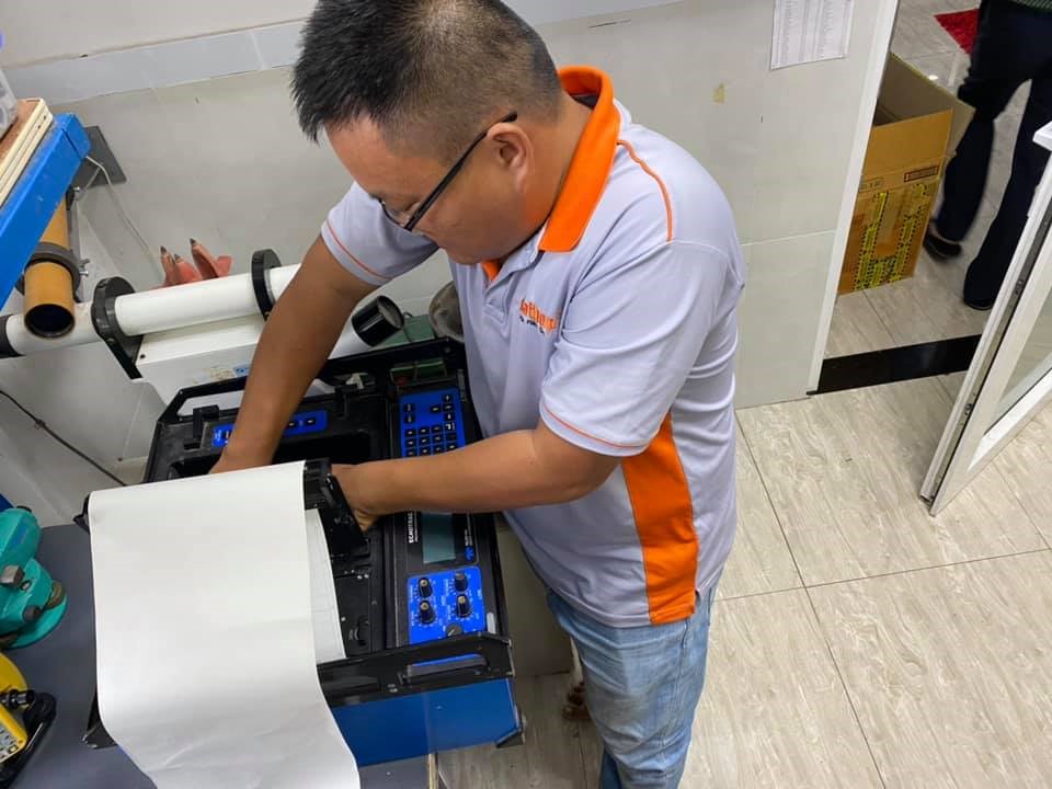 Kiểm tra máy đo sâu