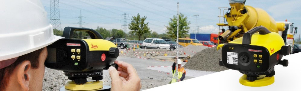 Máy thủy bình điện tử Leica Sprinter phục vụ được đa dạng nhu cầu công việc