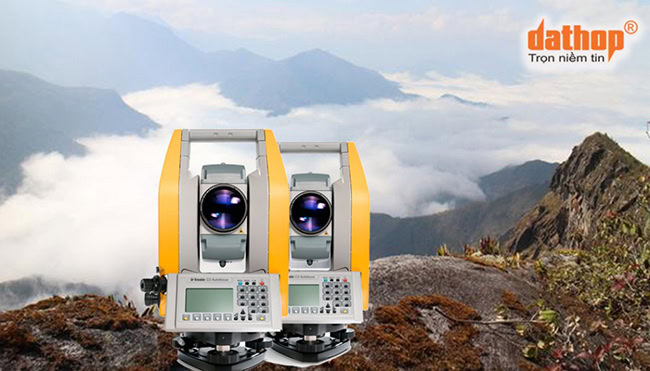 Máy toàn đạc điện tử Trimble C3 dùng trong công tác lập bản đồ địa hình tỷ lệ 1/1000 hoặc 1/500.