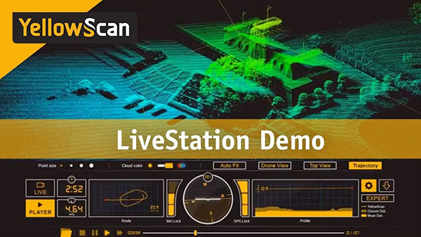 Phần mềm YellowScan LiveStation