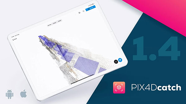 Phần mềm hiện trường PIX4Dcatch