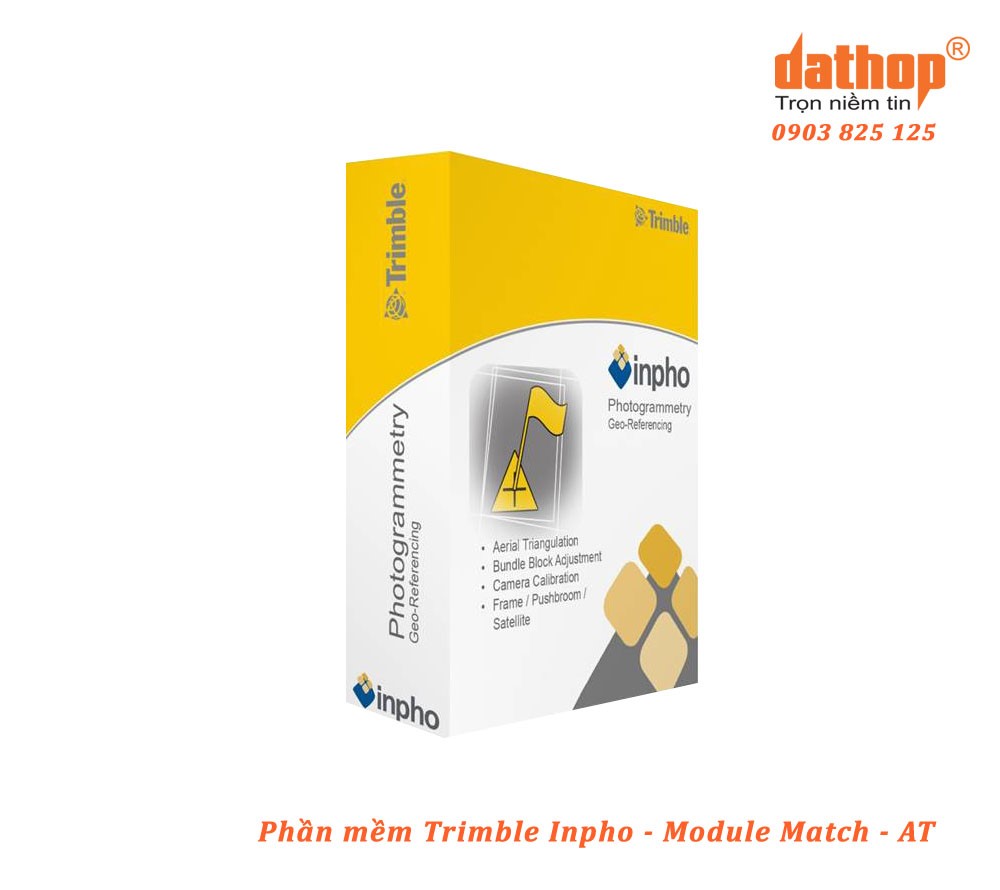 Phần mềm xử lý ảnh Trimble Inpho 
