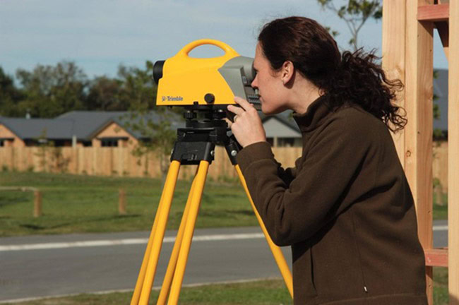 Quan trắc lún công trình sử dụng máy thủy bình Trimble DINI
