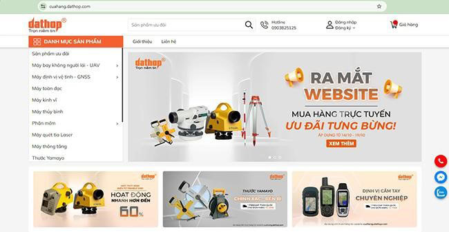 Chính thức: EKTECH ra mắt Website bán hàng trực tuyến