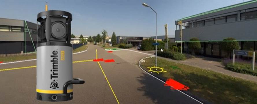 Máy quét laser 3D di động Trimble MX7 