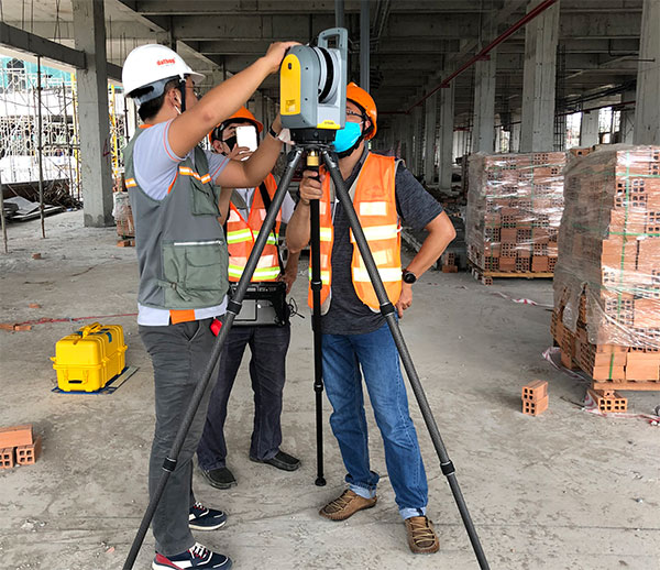EKTECH chuyển giao Thiết bị 3D Laser Scanning Trimble X7 thứ 4 cho ONEBIM