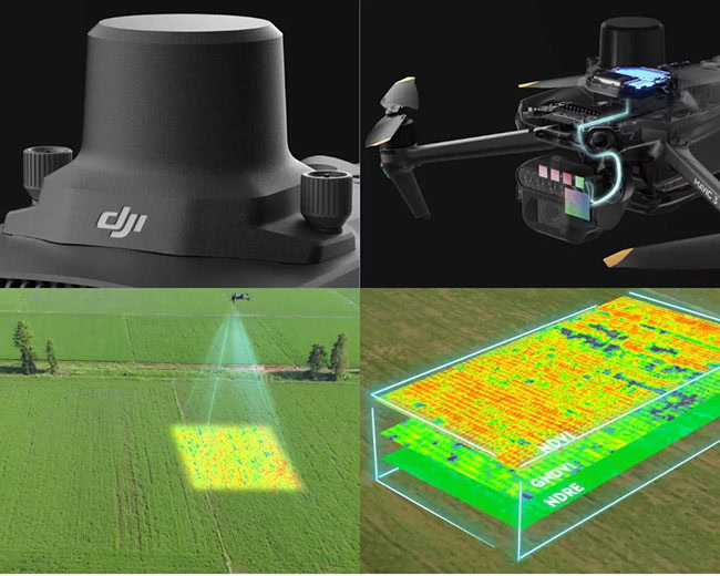 Phát triển nông nghiệp thông minh với Mavic 3 Multispectral