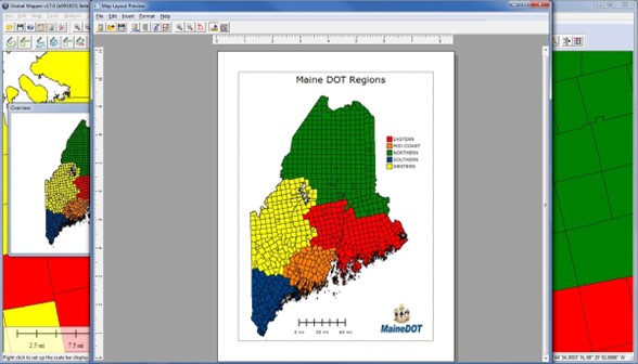 Global Mapper là một ứng dụng GIS giá cả phải chăng