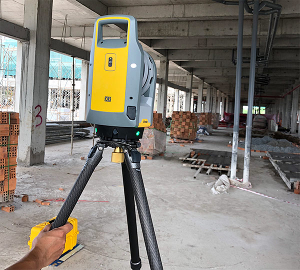 EKTECH chuyển giao Thiết bị 3D Laser Scanning Trimble X7 thứ 4 cho ONEBIM