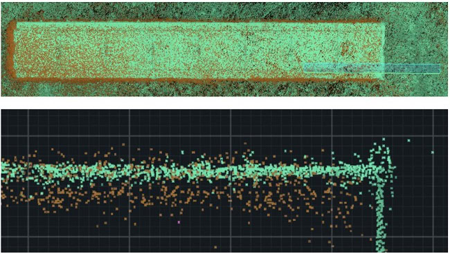 So sánh dữ liệu Point Cloud từ phép đo Photogrammetry (ảnh) và LiDAR (cảm biến laser)