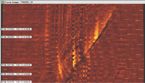 Ứng dụng Sonar quét sườn trong điều tra địa chất, khoáng sản biển
