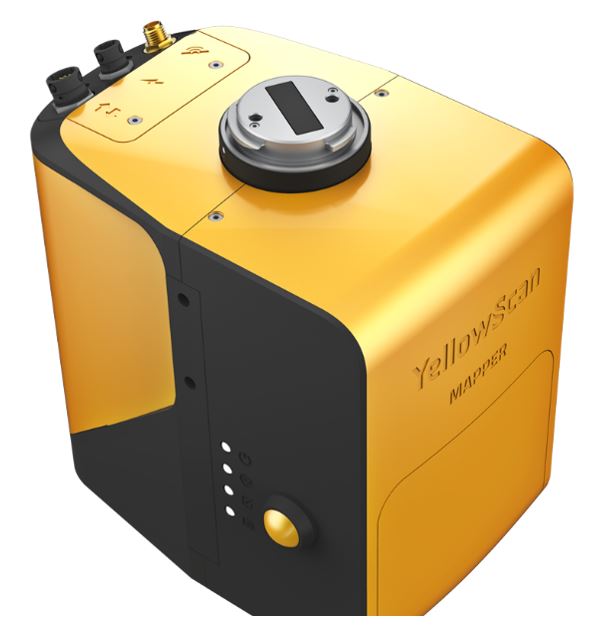 LiDAR Mapping YellowScan Mapper