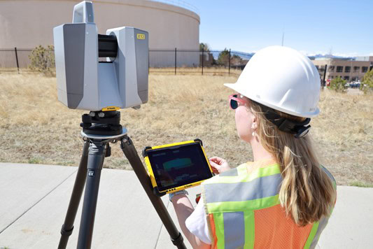 Máy 3D Laser Scanning Trimble X12 