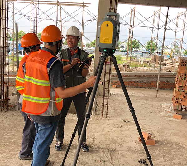 EKTECH chuyển giao Thiết bị 3D Laser Scanning Trimble X7 thứ 4 cho ONEBIM