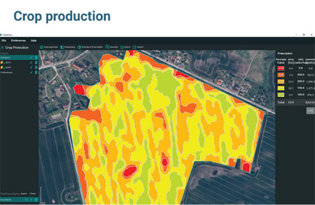 Phần mềm nội nghiệp PIX4Dfields