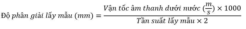 Độ phân giải lấy mẫu được định nghĩa bằng số điểm được thu thập trong cùng 1 phạm vi lấy mẫu nhất định.