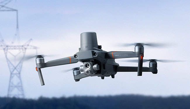 Drone DJI Mavic 2 Enterprise Advanced (M2EA) và Module RTK.