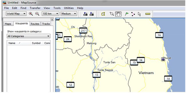 [GARMIN GPSMAP 79s] Hướng dẫn truyền dữ liệu vào máy tính