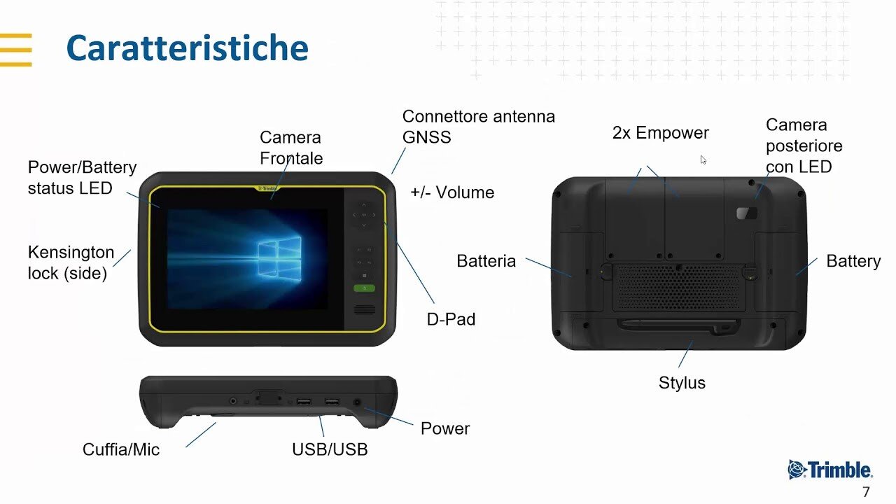 Máy tính bảng Trimble T7 
