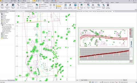 Phần mềm xử lý và thiết kế dữ liệu tổng hợp Trimble Business Center