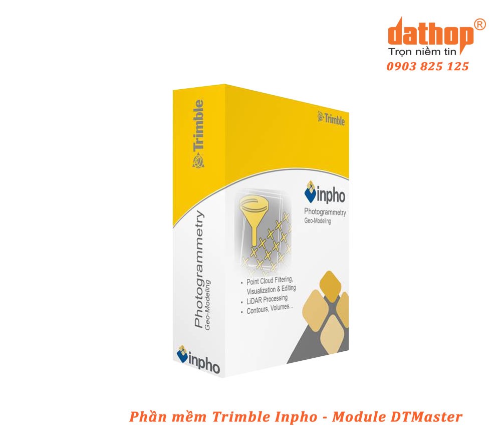 Phần mềm xử lý ảnh Trimble Inpho 