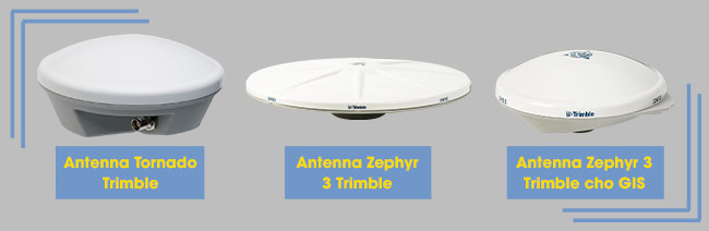 Antenna nổi bật hãng Trimble.