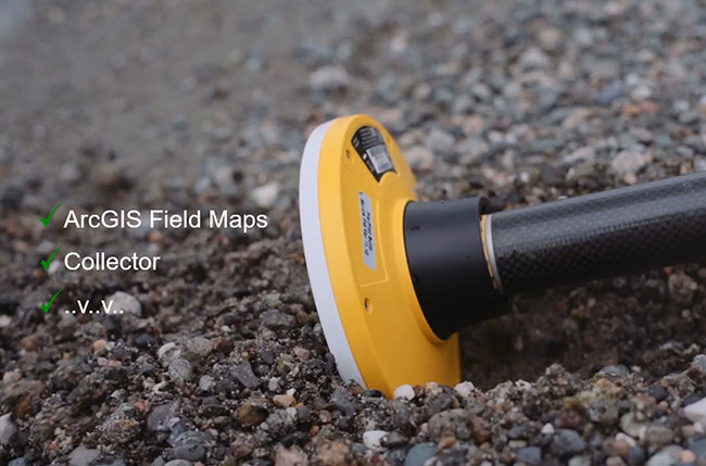 Khả năng tương thích với các ứng dụng thứ 3 của Giái pháp GIS Trimble.