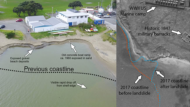 Khảo sát lở đất ở New Zealand bằng PIX4Dmapper