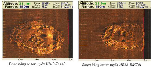 Ứng dụng Sonar quét sườn trong điều tra địa chất, khoáng sản biển