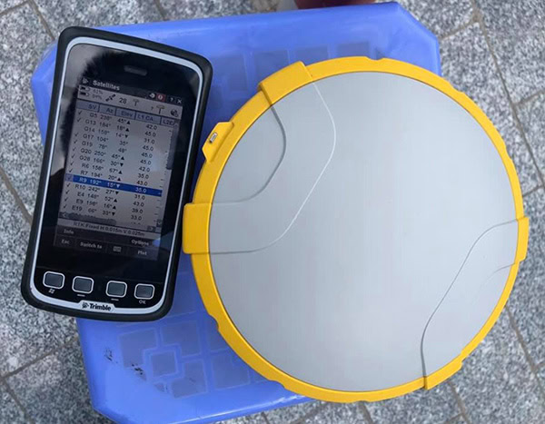 Sửa máy định vị GPS RTK Trimble R4s không bắt được vệ tinh tại EKTECH