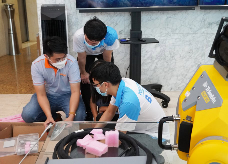 Chuyển giao trimble mx50