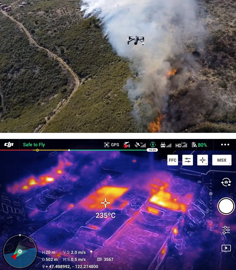 DJI Mavic 3T: Giải pháp trong công tác quản lý và bảo vệ rừng