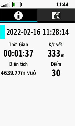 Hướng dẫn đo diện tích trên máy GPS Garmin GPSMAP 79s