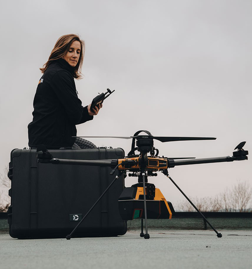 UAV LiDAR Mapping YellowScan Voyager